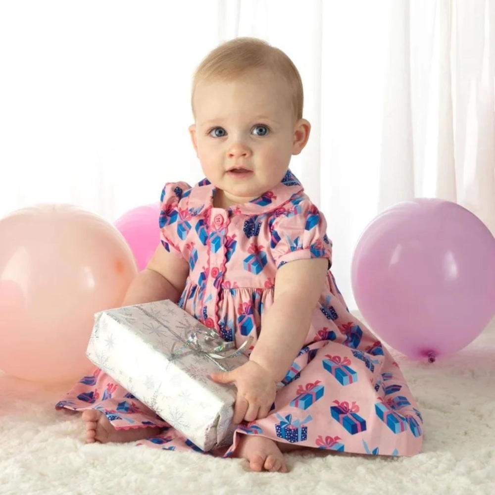 NWT Racheal Riley of London Baby Gift Cotton Dress